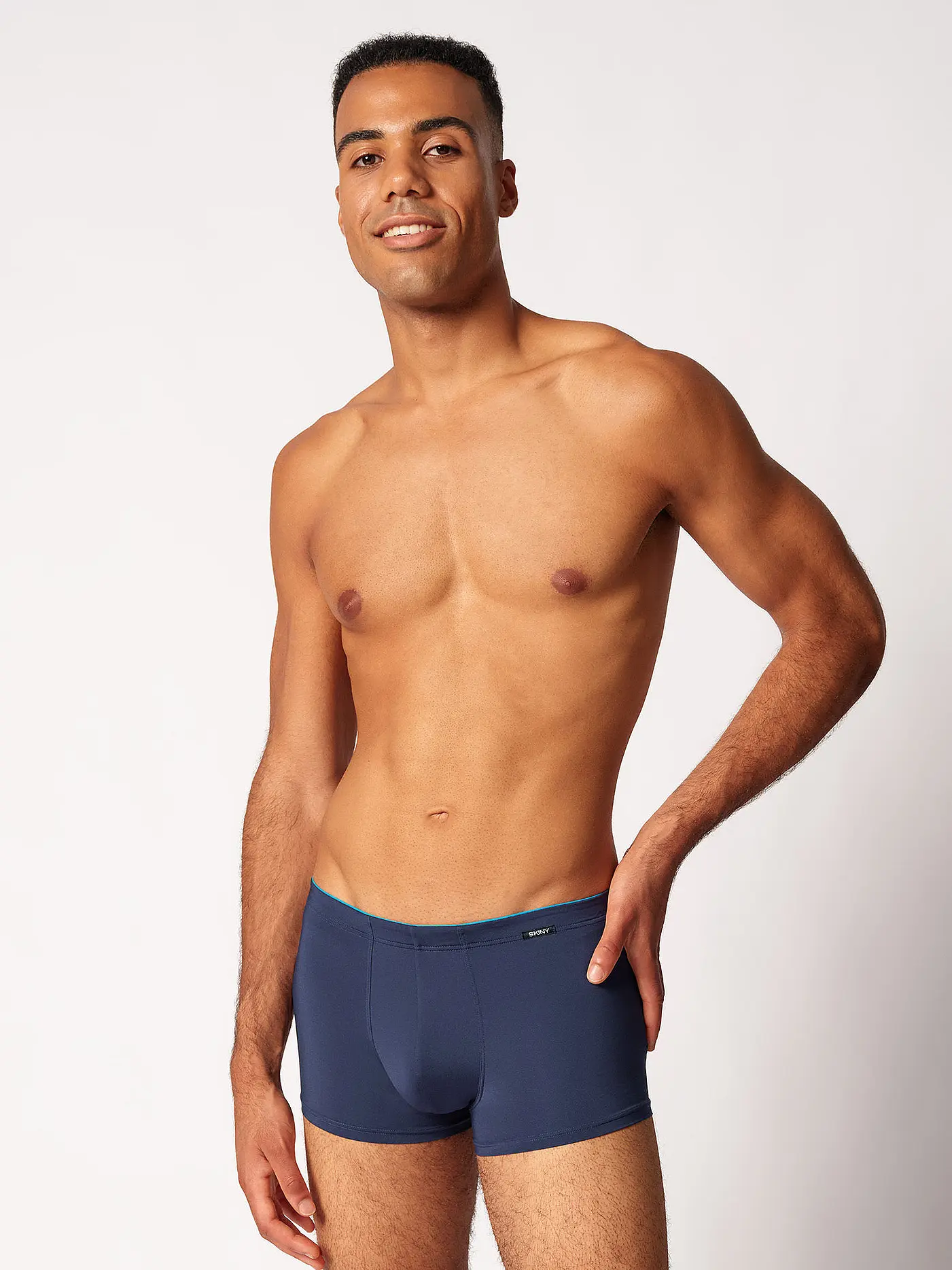 SKINY | Pant 2er Pkg. "Power Line" (Cornbluestripe Selection) | blau